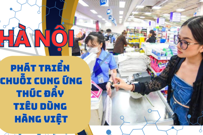 Hà Nội phát triển chuỗi cung ứng thúc đẩy tiêu dùng hàng Việt