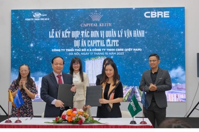 Capital Elite chính thức lựa chọn CBRE làm đơn vị quản lý vận hành