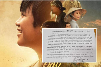 TP Hồ Chí Minh: Nhiều trường ngừng đưa học sinh đi xem phim “Đất rừng Phương Nam”