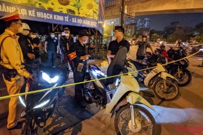 Hà Nội:Cảnh sát 141 bắt giữ 9 đối tượng có dấu hiệu vi phạm pháp luật