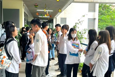 Hà Nội: Gần 1.200 học sinh thi chọn đội tuyển của TP đi thi quốc gia