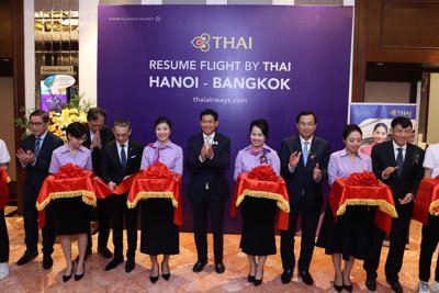 Thai Airways khai thác đường bay Thái Lan và Việt Nam thúc đẩy du lịch