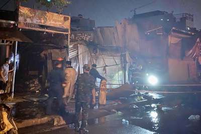 Cháy cơ sở thu gom phế liệu ở  huyện Thanh Trì, 3 người thiệt mạng
