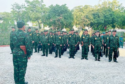 Huyện Thanh Trì tổ chức diễn tập khu vực phòng thủ năm 2023