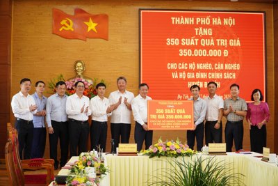 Hà Nội sẵn sàng hỗ trợ huyện Đạ Tẻh (Lâm Đồng) phát triển nhiều lĩnh vực