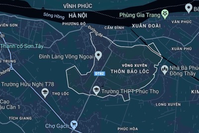 Hà Nội: Sắp đấu giá 30 thửa đất tại huyện Phúc Thọ