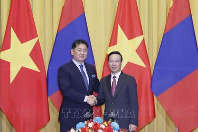 Thống nhất nhiều biện pháp phát triển quan hệ Việt Nam-Mông Cổ sâu rộng, thực chất