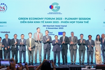 Việt Nam rút ngắn hành trình hướng tới nền kinh tế xanh