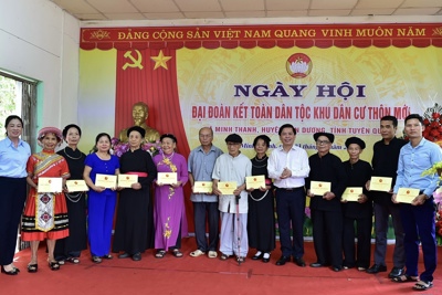 Đảng ủy Khối các cơ quan T.Ư tổ chức hoạt động về nguồn tại Tuyên Quang