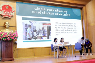 Quận Ba Đình: Thi tìm hiểu cải cách hành chính năm 2023