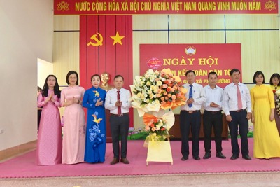 Huyện Sóc Sơn tổ chức điểm thành công Ngày hội đại đoàn kết toàn dân 2023