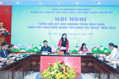 Hà Nội: 150 sản phẩm hàng Việt Nam được người tiêu dùng bình chọn