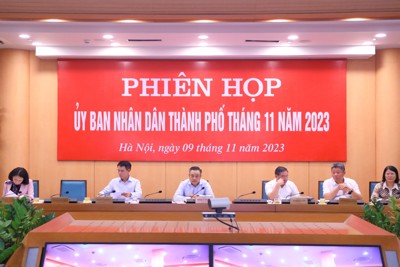 Xem xét về tờ trình Đồ án điều chỉnh Quy hoạch chung Thủ đô Hà Nội