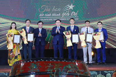 5 giải A Hội thi sản phẩm làng nghề Việt Nam 2023 thuộc về Hà Nội