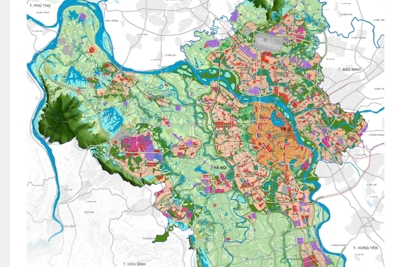 Trình thông qua đồ án điều chỉnh Quy hoạch chung Thủ đô Hà Nội
