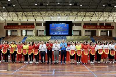 1.161 vận động viên tham gia Hội thao ngành giáo dục huyện Thanh Trì