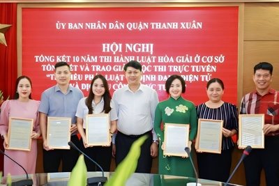 Lan toả cuộc thi tìm hiểu pháp luật trực tuyến tại quận Thanh Xuân