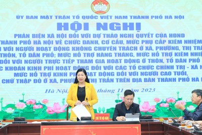 Hà Nội: Dự kiến tăng 738 tỷ đồng/năm cho chính sách cán bộ cơ sở
