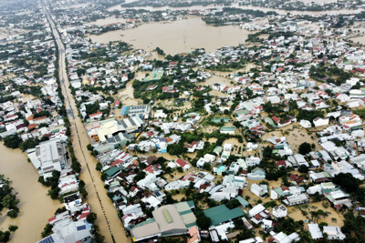 Khánh Hòa: Cảnh báo ngập lụt ở hạ lưu sông Cái Nha Trang
