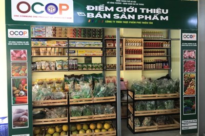 Quận Hai Bà Trưng: Phát huy hiệu quả điểm bán và giới thiệu sản phẩm OCOP