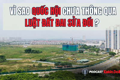 Vì sao Quốc hội chưa thông qua Luật Đất đai sửa đổi?