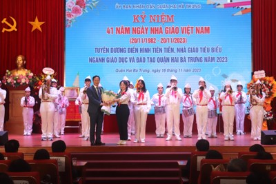 Ngành giáo dục quận Hai Bà Trưng: Hài hòa “dạy chữ”, “dạy người” và “dạy nghề” cho học sinh