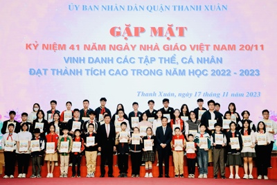 Quận Thanh Xuân: Lan tỏa những tấm gương học sinh, giáo viên tiêu biểu