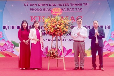 Hội thi giáo viên dạy giỏi cấp Tiểu học huyện Thanh Trì