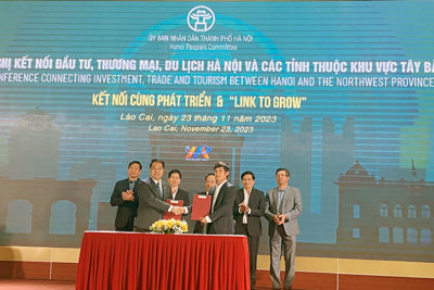 Hà Nội kết nối các tỉnh Tây Bắc cùng phát triển