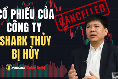 Cổ phiếu Công ty Apax Holdings của Shark Thủy bị hủy