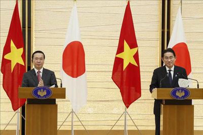 Thắt chặt và thúc đẩy sâu sắc, toàn diện quan hệ, hợp tác Việt Nam-Nhật Bản