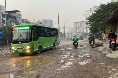 Tuyến đường “đau khổ” tại phường Định Công sắp được xử lý?