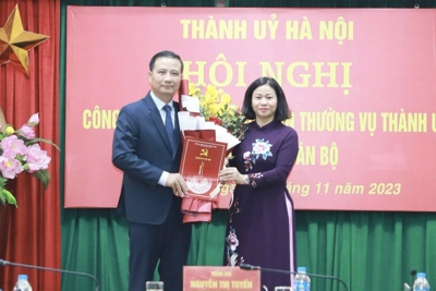 Ông Nguyễn Xuân Linh được điều động, giữ chức Bí thư Quận ủy Hoàng Mai