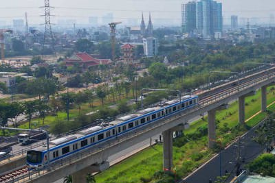 TP Hồ Chí Minh: Vận hành tuyến metro số 1 vào tháng 7/2024