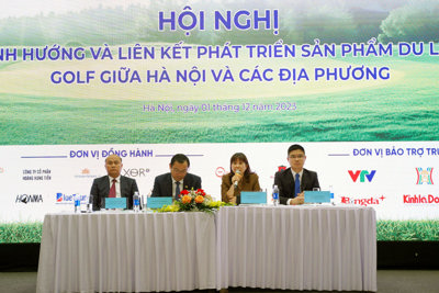 Hà Nội kết nối với các tỉnh, thành phát triển du lịch golf