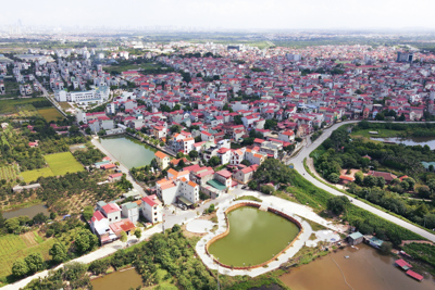 Đan Phượng xây dựng nông thôn mới gắn với phát triển đô thị văn minh