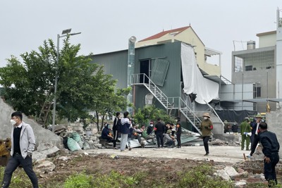 Huyện Phú Xuyên cưỡng chế công trình vi phạm “khủng” ở xã Phượng Dực