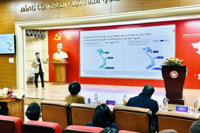 Năm 2025 có 50% cơ sở giáo dục, triển khai đào tạo TMĐT