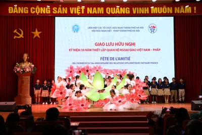 Giao lưu hữu nghị Việt-Pháp: Thúc đẩy bước tiến mới cho mối duyên 50 năm