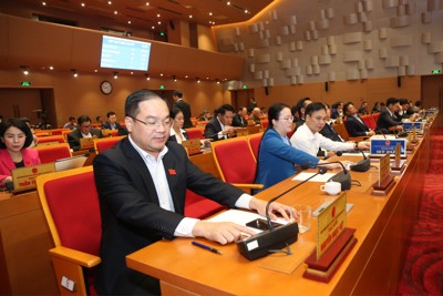 Thông qua Nghị quyết về Đồ án Điều chỉnh Quy hoạch chung Thủ đô Hà Nội