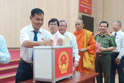 Kiên Giang: Chủ tịch HĐND tỉnh đạt phiếu tín nhiệm cao nhất