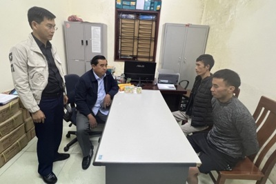 Hà Tĩnh: Bắt 2 phạm nhân sau 3 ngày trốn khỏi trại giam