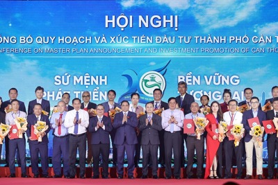 Thủ tướng Phạm Minh Chính dự công bố quy hoạch TP Cần Thơ