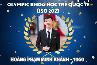 Thành tích ấn tượng của nam sinh giành giải cao nhất toàn đoàn tại IJSO 2023