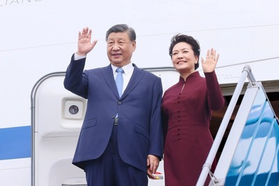 Tổng Bí thư, Chủ tịch nước Trung Quốc Tập Cận Bình đến Hà Nội