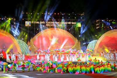 Khai mạc Festival Quốc tế ngành hàng lúa gạo Việt Nam – Hậu Giang 