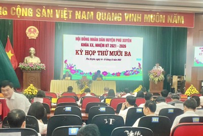 Bình quân thu nhập ở huyện Phú Xuyên đạt 65 triệu đồng/người/năm