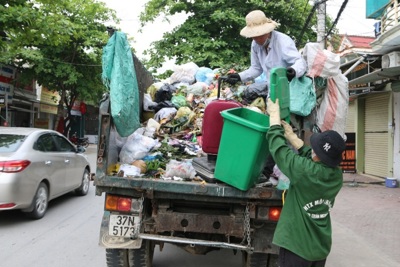 Hà Tĩnh: 88% lượng rác thải phát sinh được xử lý đúng quy định