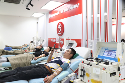Gặp mặt gần 200 người hiến máu nhóm máu hiếm tiêu biểu năm 2023