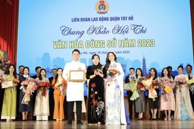 Tây Hồ: 16 đội tham gia chung khảo hội thi Văn hoá công sở năm 2023